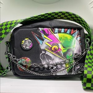 Universal Studios Halloween Horror Nights 2024 "Skull Punk" Crossbody Bag